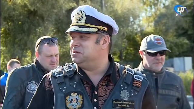 Новгородские байкеры отметили завершение очередного мотосезона