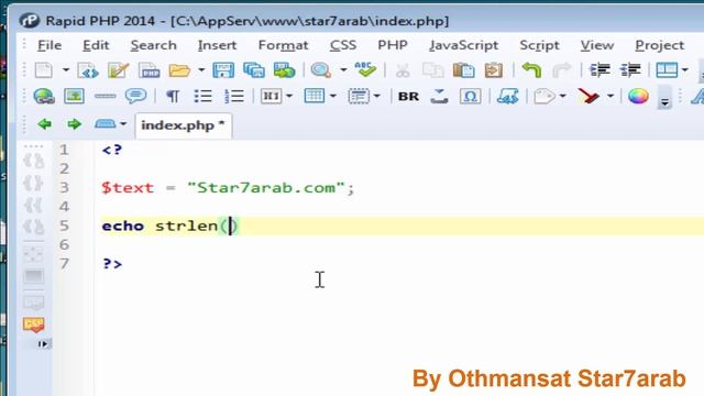 دوال PHP : شرح الدالة Strlen смотреть онлайн