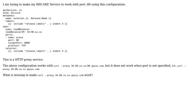 DevOps & SysAdmins: Kubernetes Service does not work as HTTP proxy смотреть онлайн