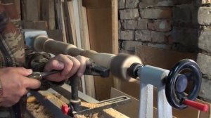 Ножка для стола на токарном станке