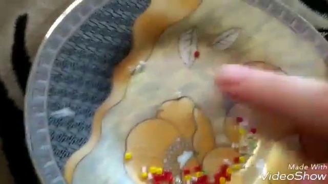 Мой вышивальный процесс на станке.