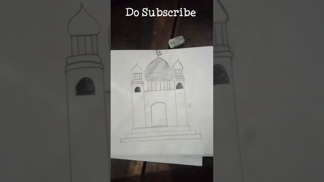 Draw A New Type Mosque Drawing 🖌️🎨✨✨ S N activities