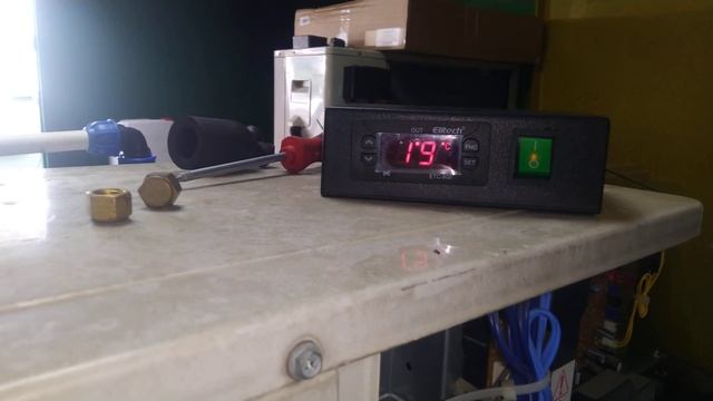 Сборка чиллера под заказ. Чиллер из кондиционера Daikin.