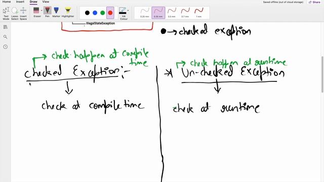 #5 Checked VS Unchecked exception in Java | Exception Handling in Java | #java смотреть онлайн