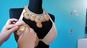 Лиф Для Танца Живота. Декорирование лифа для Танца Живота. Глазырина Анна.