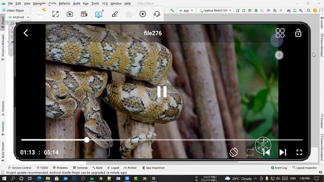 video player source code of Android studio 2022