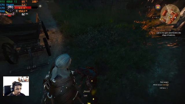 Witcher 3: Wild Hunt Next-Gen Gameplay | VGX Eredin Appearance & VGX Burning Village | 4K 60fps