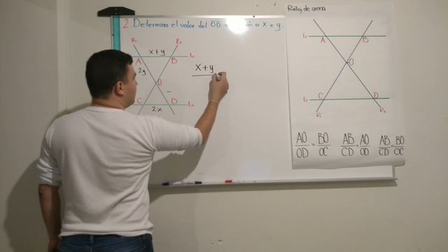 EJEMPLO 2 TEOREMA DE TALES смотреть онлайн