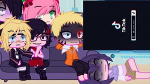 гача клуб реакция сарада боруто