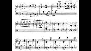 Cyril Scott - Water Wagtail for Piano, Op. 71, No. 3 (1910) [Score-Video]