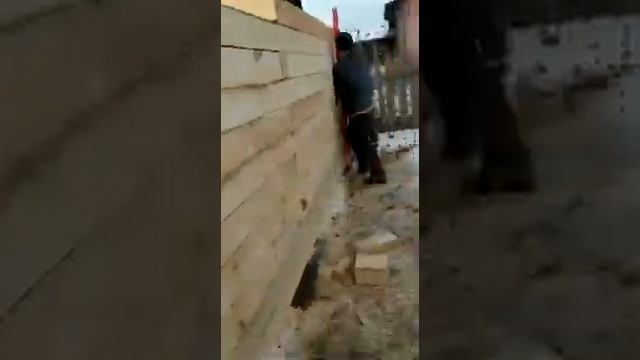 Баня 6 на 4 на столбчатом фундаменте смотреть онлайн