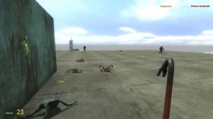 poison headcrab perfectly lands on my head