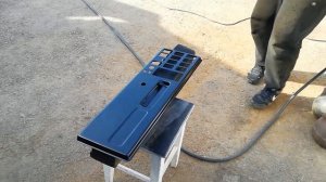 Покраска панели под лак,камаз 6520