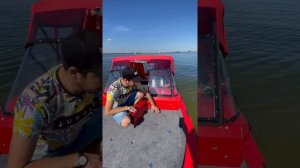 Триера 460 fish с тентом