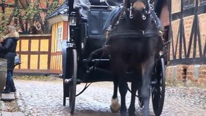 Музей Старый город в городе Орхус Дания