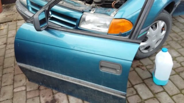 Замена двери на " Opel Astra F "  1994 года