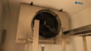 Холодильное оборудование на заправке.