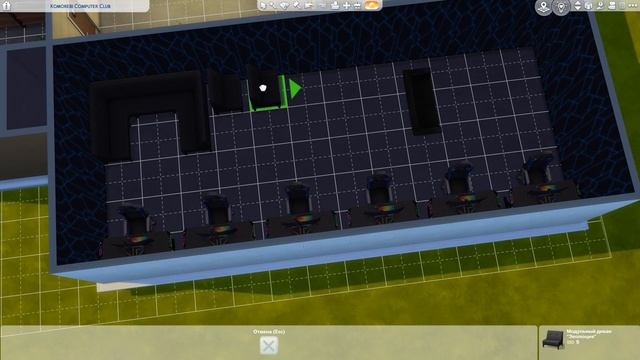 Скоростное строительство компьютерного клуба на горе Комореби - Часть 3 (Sims 4) смотреть онлайн