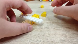 Собираю пассажирский самолет из 15 деталей Lego
