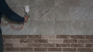 урок 5 Нанесение финишного слоя на поверхность гибкого камня тм" Stone&Paper"