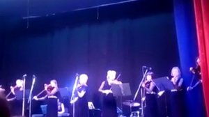 Ансамбль скрипачей музыка кино Тульской областной филармонии в театре юности музыка кино г Узловая