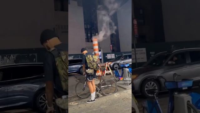 Нью Йорк ?? почему пар идет из под земли . смотреть онлайн