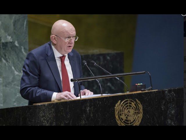 Statement by Permanent Representative Vassily Nebenzia at the UNGA meting on Ukraine
