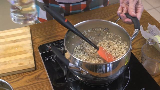 Ризотто с Грибами. Risotto with mushrooms. смотреть онлайн