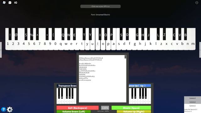 Cinema Staff-Name of Love [Roblox PIano Sheet] смотреть онлайн