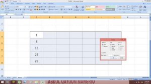 HOW TO FILL SERIES IN MS EXCEL 2007