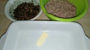 Вкуснейшие гнёзда из фарша индейки с грибами на ужин