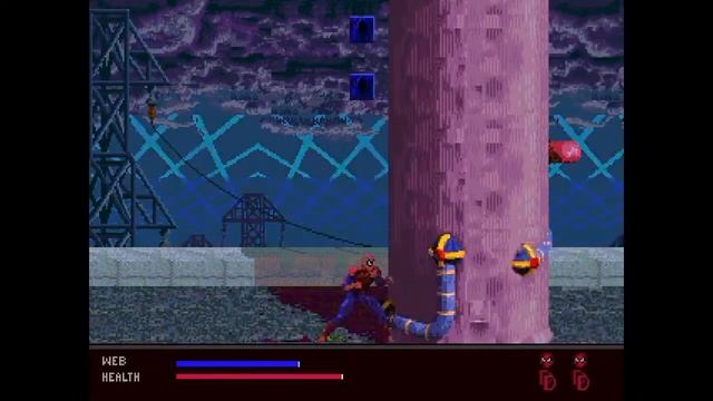 Spider-Man: Web of Fire ... (Sega 32X) Gameplay смотреть онлайн