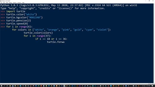 Spirograph using Python Turtle | ProgrammingIsFun.exe