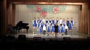 Ангелы летели над Россией Старший хор, руководитель Черноклинова В Г , концертмейстер Небесная И Е