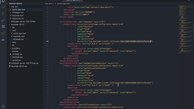 Keycloak Quarkus Distribution with Standalone Infinispan Set Up смотреть онлайн