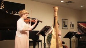 Melodie from Orfeo and Euridice by Gluck: Harp and Violin Duet