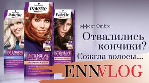 Окрашивание Омбре / Краска  Palette/ Что то пошло не так….