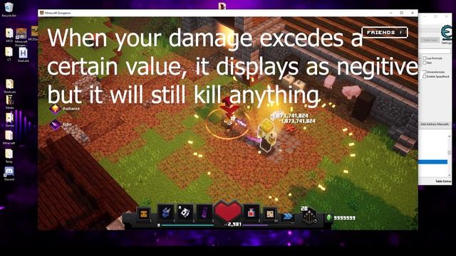 How to hack Minecraft Dungeons with Cheat engine! MODDING TUTORIAL ep2 смотреть онлайн