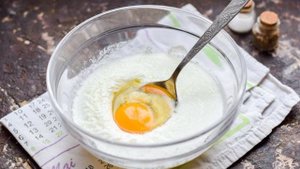 Оладьи из рисовой муки на кефире