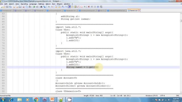 Lesson - 2 : Generics - Generics Classes смотреть онлайн
