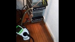 Тёплый пол с помощью asic antminer z11 hydro