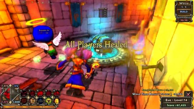 [Dungeon Defenders] Magus Quarters - Nightmare Hardcore (Solo) смотреть онлайн