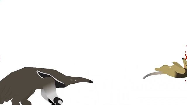 Giant Anteater vs Tamandua (Short battle) смотреть онлайн