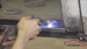 Volkswagen Transporter T3 Замена порогов и