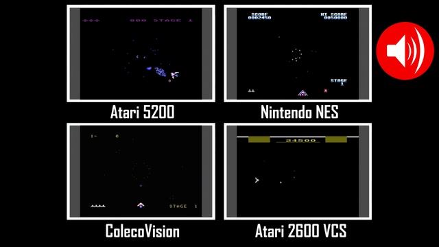 Four Play - Gyruss - 8-bit Console Comparison смотреть онлайн