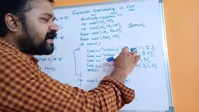 Function Overloading In C++ programming