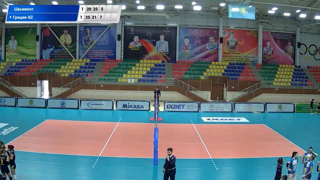 Шымкент - Грация KZ.Волейбол|XXX ЧРК|Женщины|Высшая лига|5 тур|Тараз смотреть онлайн