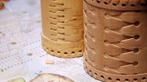 Видео урок по бересте, виды замков.