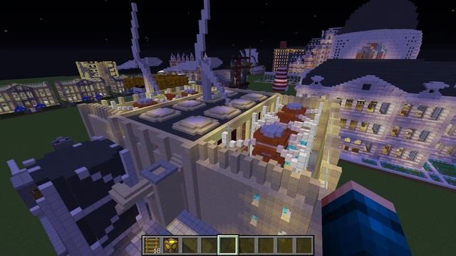 Как СДЕЛАТЬ ГОРОД в майнкрафт ЗА 60 СЕКУНД (ГОРОД за МИНУТУ в minecraft) смотреть онлайн