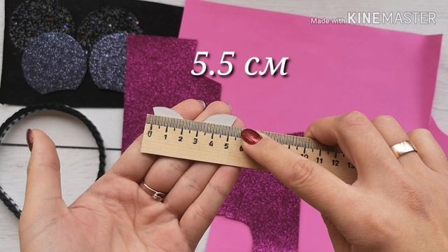 Ободок Ушки  Минни Мауса /МК по Запросу/ МК Канзаши смотреть онлайн